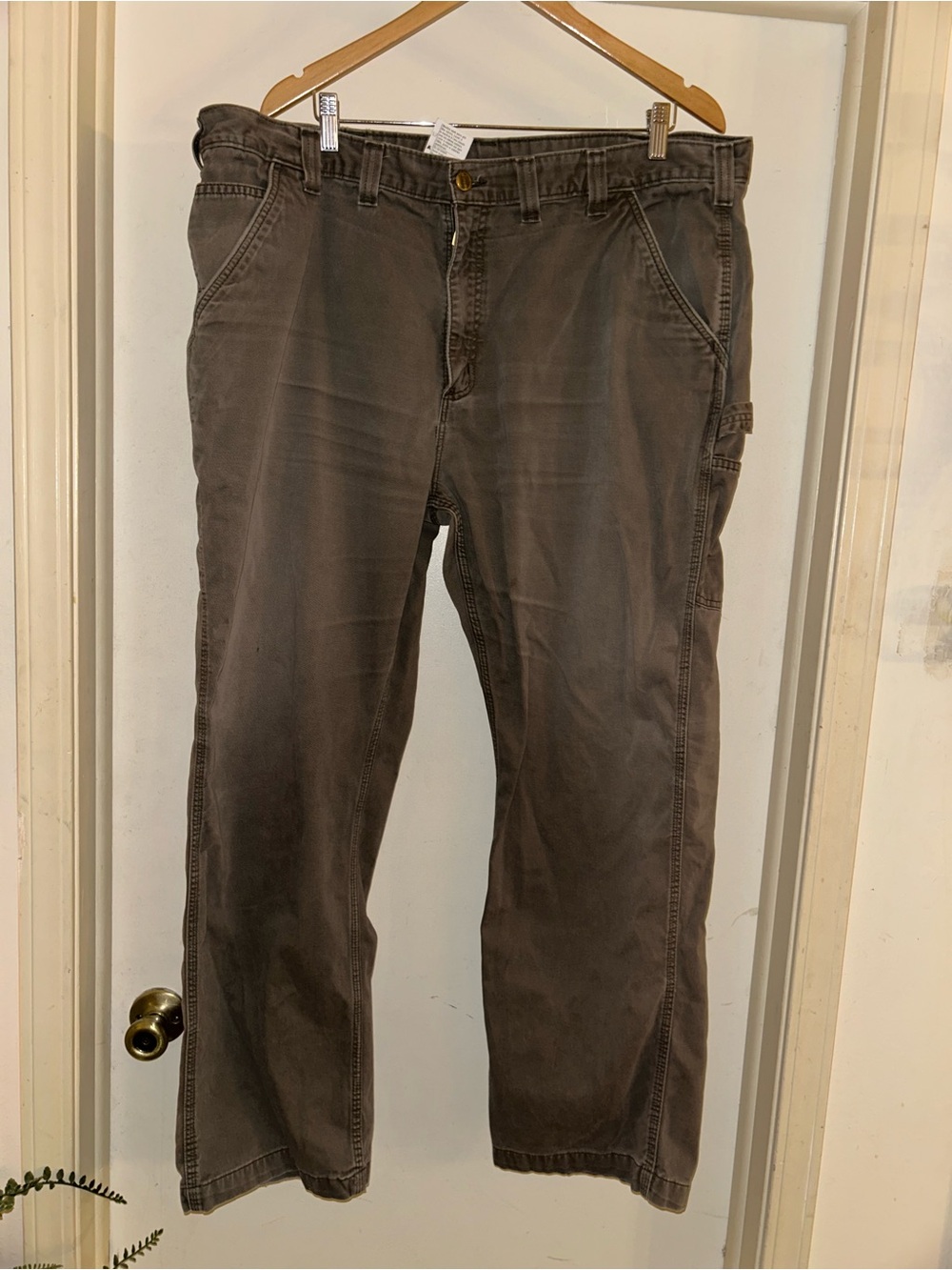 Carhartt Men's Cargo Pants in Brown